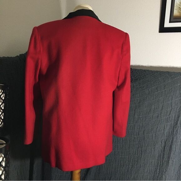 Prophecy VTG Red Blazer Size 10P - Picture 8 of 11